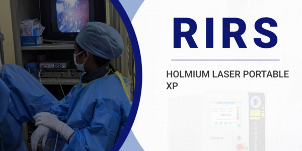 Retrograde intrarenal surgery by holmium laser